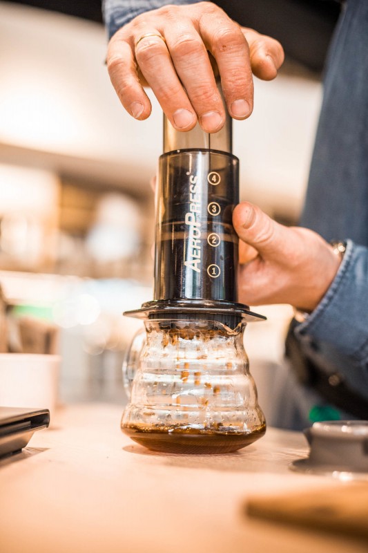 Aeropress Kaffee