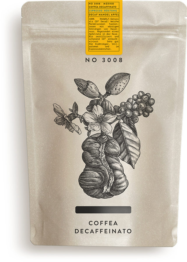 Entkoffeinierter Kaffee von RAUWOLF