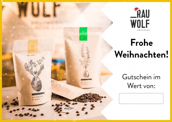 X-Mas Geschenk-Gutschein für Onlineshop